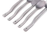 Modern Cutlery Set - Silver Hostess Set - House Warming Gift - Bridal Shower Tableware - Minimalist Silverware - Luxury Flatware Gift Boxed