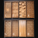 Decorative Wooden Box for Wedding Cake Knife Set
