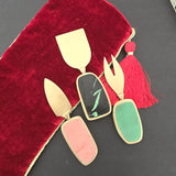 Multi-Color Resin Cheese Knife Set - Personalized Cheese Set - Gold Cheese Knives - Charcuterie Board Essentials -Stocking filler -Bride Gifts