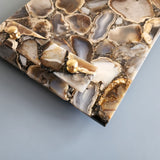 Custom order for Jennifer Hetzel-Brown  | Brown Agate Vanity Tray