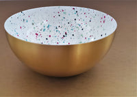 Jewellery Bowl - Handmade Serving Bowl - Gold Bowl for Nuts - Trinket Bowl - Ornament Bowl  - Ring Dishes