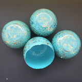 Pink Jewelry Bowl - Hammered Iron Serving Bowl - Bowl for Nuts - Trinket Bowl - Gold Ornament Bowl  - Ring Dishes - Blue and Pink Bowls