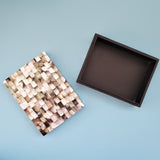 Luxurious Mother of Pearl Jewelry Box - Jewelry Storage - Jewelry Organizer - Wood Jewelry Box - Black Mother of Pearl Trinket Box