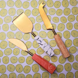 Multi Color Cheese Knife Set - Personalized Charcuterie Knives Set-  Housewarming Gift  - Bridal Shower Gift- Wedding Gift - Christmas Gifts