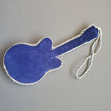 Christmas Decoration Union Jack Guitar - Intricate Tree Decorations - Quilted Christmas Ornament -  Personalized Stocking Stuffer - Ornament