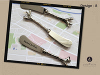 Personalized Spreader - Meant to Brie - Custom Butter Knife - Wedding Favors - Cheese Spreaders - Rustic Spreaders - 2 spreaders set
