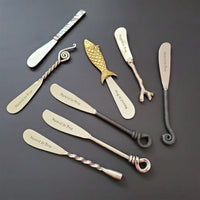 Personalized Spreader - Meant to Brie - Custom Butter Knife - Wedding Favors - Cheese Spreaders - Rustic Spreaders - 2 spreaders set