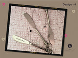 Personalized Spreader - Meant to Brie - Custom Butter Knife - Wedding Favors - Cheese Spreaders - Rustic Spreaders - 2 spreaders set