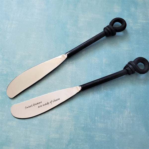 Personalized Spreaders - Custom Butter Knife - Wedding Favors