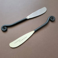 Personalized Spreaders - Custom Butter Knife - Wedding Favors - Cheese Spreaders - Sweet Dreams are made of Cheese - 2 Rustic Spreaders
