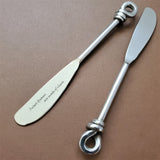 Personalized Spreaders - Custom Butter Knife - Wedding Favors - Cheese Spreaders - Sweet Dreams are made of Cheese - 2 Rustic Spreaders