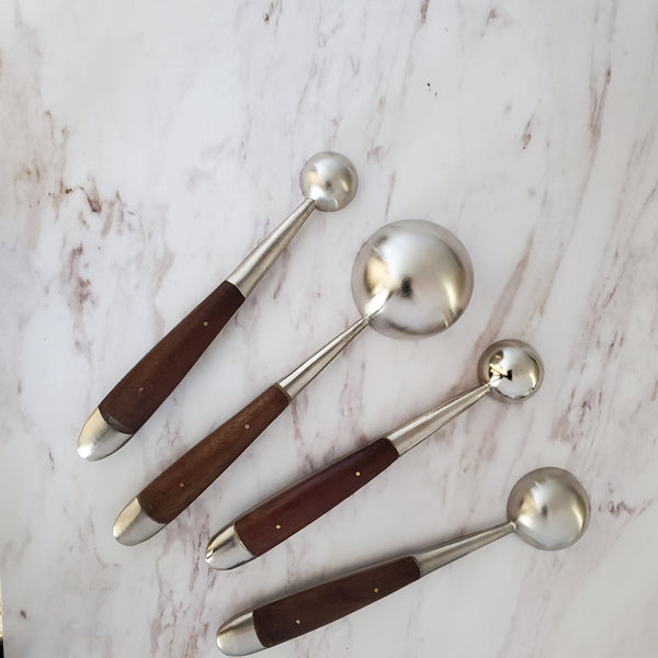 Handmade Wooden Kitchen Utensils, Measuring Spoon