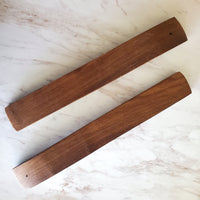 Wooden Incense holder - Set of 2 Incense Tray - Incense stick holder - Wood Incense Burner - Boho Incense Tray - Minimalistic Incense plate