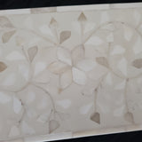 White Bone Inlay Jewelry Box - Boho Jewelry Organizer - Decorative Box - Wooden Jewelry Box - Jewelry Holder - Handmade Wooden Trinket Box