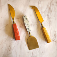 Multi Color Cheese Knife Set - Personalized Charcuterie Knives Set-  Housewarming Gift  - Bridal Shower Gift- Wedding Gift - Christmas Gifts