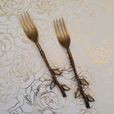 Mother of Pearl Wedding Cake Forks - Custom Wedding Gifts - Engraved Wedding Forks - Bride Groom Forks - Bridal Shower Gift-Wedding Keepsake